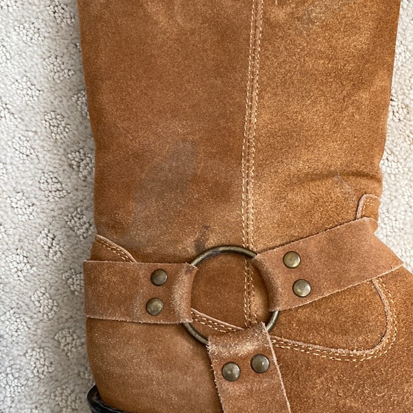 Flurries Biker Style Suede and Sheepskin Winter Boot - Picture 9 of 10